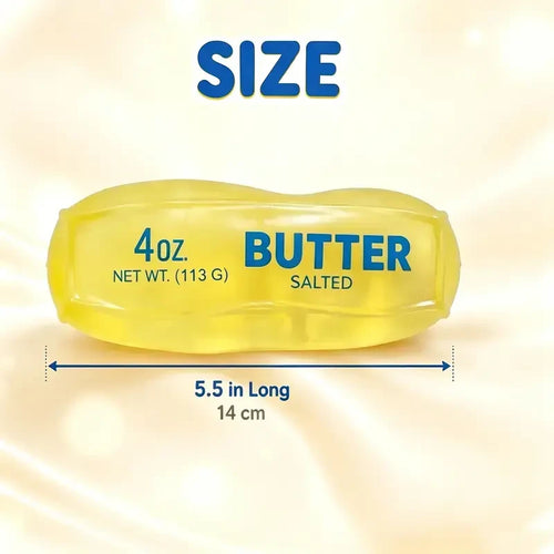 Clear Butter Squishy Toy