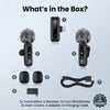 Wireless Lavalier Microphone Set