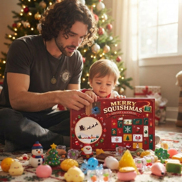 Christmas Squishy Toy Advent Calendar